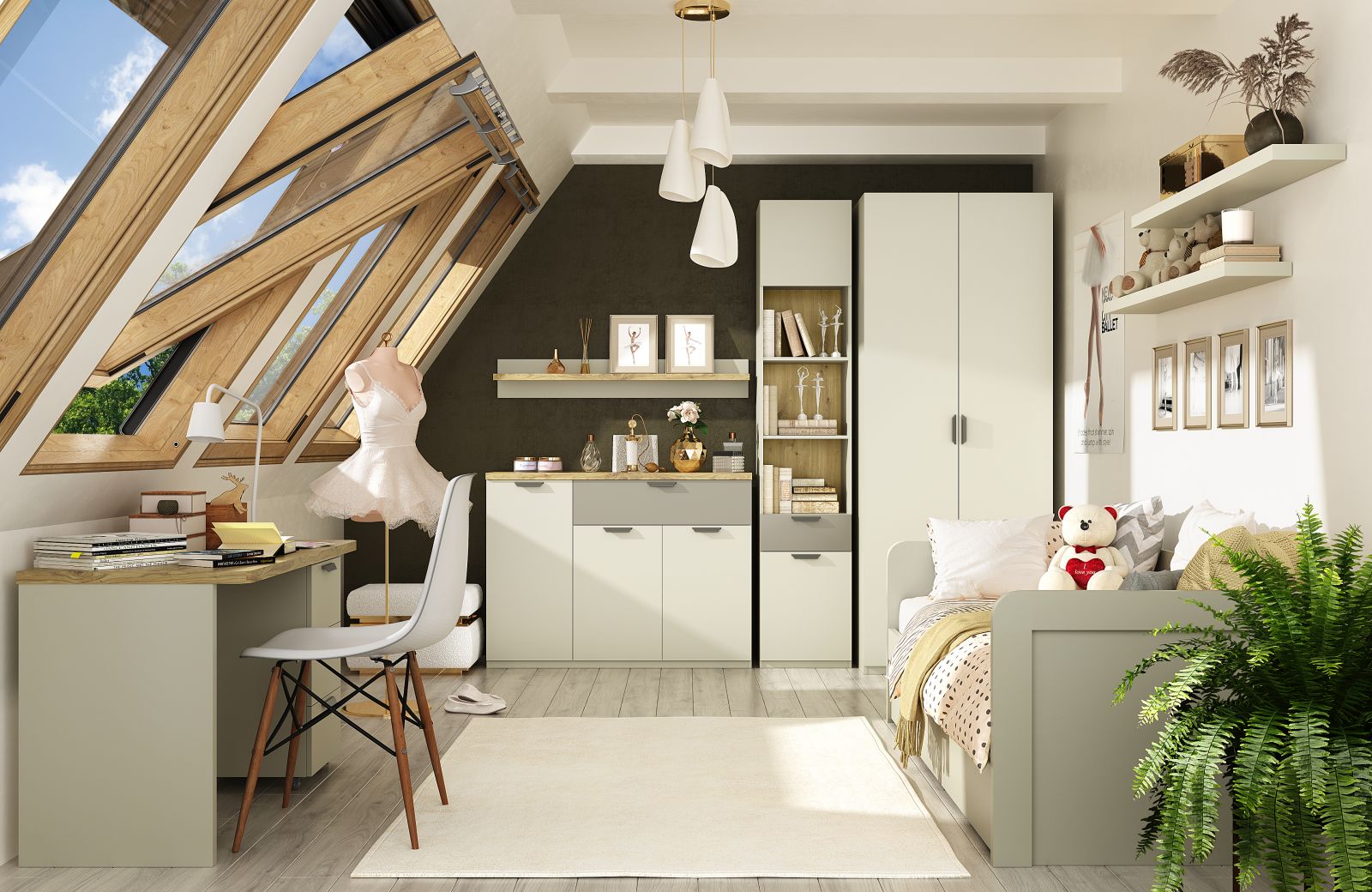 Молодёжная мебель Modern 20% скидка в августе АНРЭКС цены